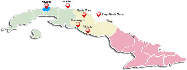 Map of ANDANDO EL CENTRO