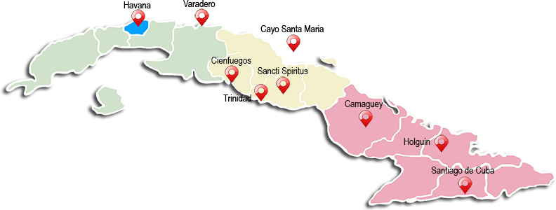 Map of ENCANTO CUBANO